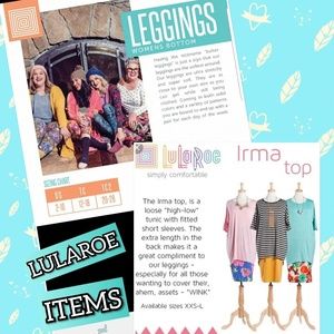 Lularoe Items all brand new